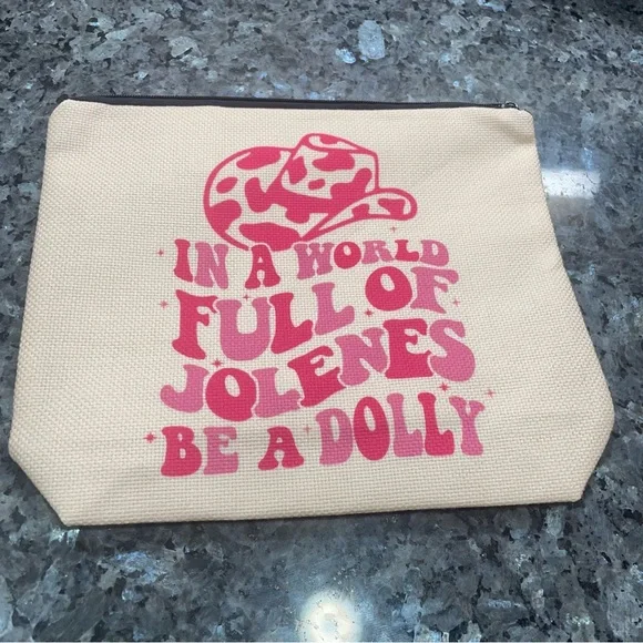 Dolly Parton Jolene makeup bag / NWOT - Picture 3 of 4